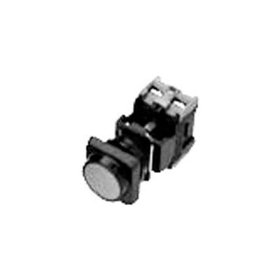 Advance Controls 104298, 22mm Non Metal, Lit, Sq Ext Head Push Button-Momentary Operation Yellow
