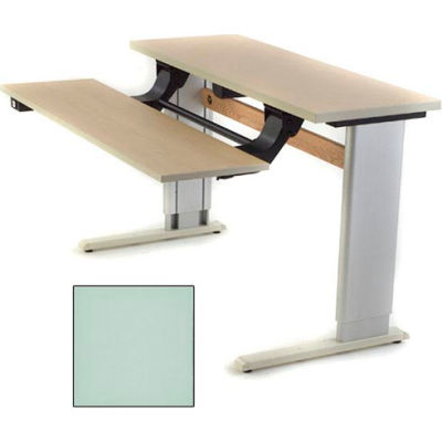Infinity™ Powered Height Adjustable Bi-Level Workstation - Gray