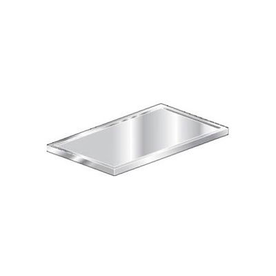 Aero Manufacturing 3TCV-3072 16 Gauge Countertop 304 Stainless Steel - V-Edge 72"W x 30"D