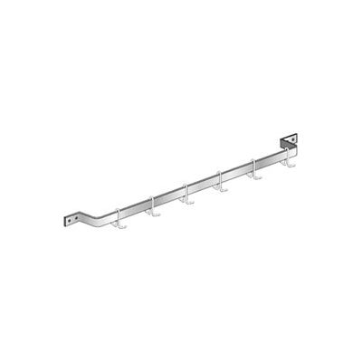 Aero Manufacturing SBSPR-36 Wall-Mounted Pot Rack Stainless Steel - Single Bar NSF 36"W x 6"D