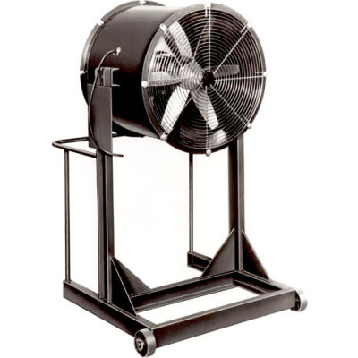 Americraft 36" EXP Aluminum Propeller Fan With High Stand 36DAL-2H-3-EXP 2 HP 17500 CFM
