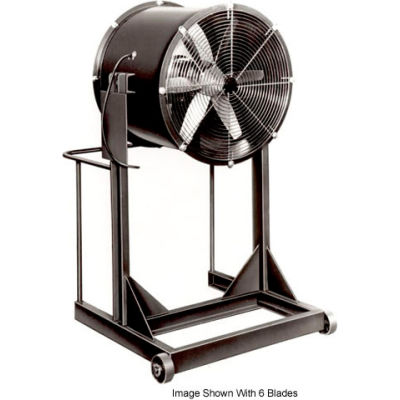 Americraft 42" Steel Propeller Fan With High Stand 42DSL-3H-3-TEFC 3 HP 23000 CFM