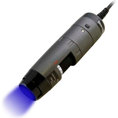 Dino-Lite AF4515T-FUW Edge 1.3MP Handheld Digital Microscope with 375nm Ultraviolet LEDs, 10x - 220x