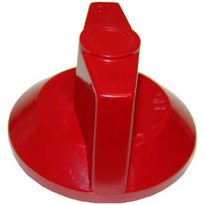 Knob, On/Off - Red W/Set Screw For Vulcan, VUL719255-2