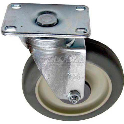 Plate Mount Caster 5 W 2-3/8 x 3-5/8 For Imperial, IMP1060