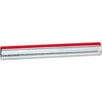 Tube, Glass-Red & White Stripe For Groen, GRO008742