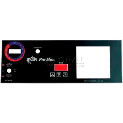 Front Overlay -For Timer For Star, STA2M-Z6870