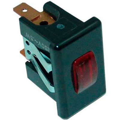 Snap-In Signal Light, 250V, Red, For Anets, P9130-24