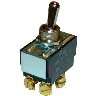 Toggle Switch, 125/277V, 20A, Silver, For Hatco, R02.19.006.00