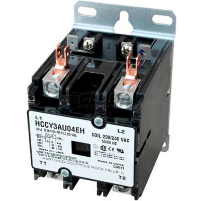 Contactor, 2 Pole, 40/50A, 208/240V, For Montague, 1316-1