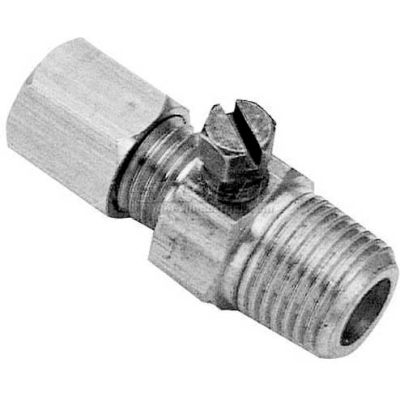 Valve 1/8 MPT x 1/8 CC For Garland, GAR1086199