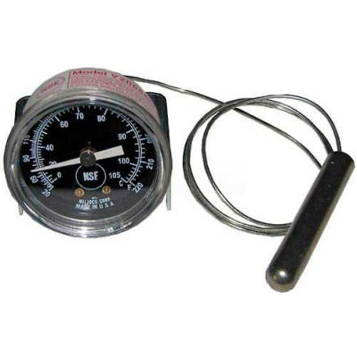 Thermometer 2, 20-220°F, U-Clamp For Cres Cor, CRE5238-030-K