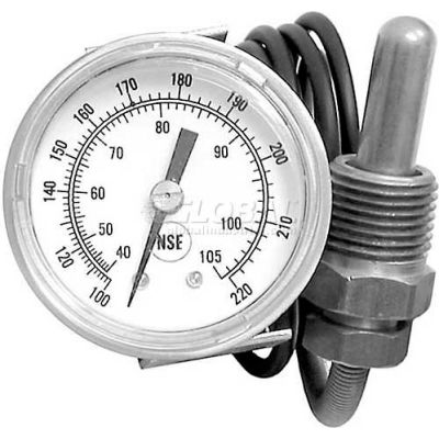 Thermometer 2", 100-220°F, U-Clamp For Jackson, JAC6685-111-68-48