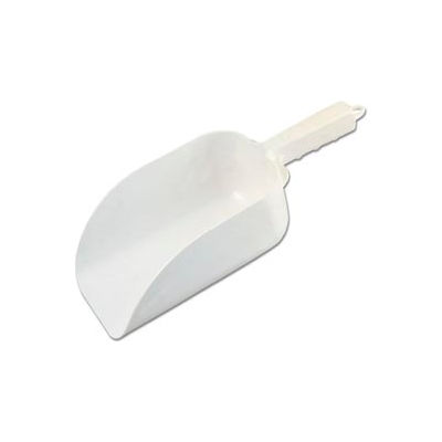 Alegacy 15173 - Plastic Scoop, Flat Bottom - Pkg Qty 12