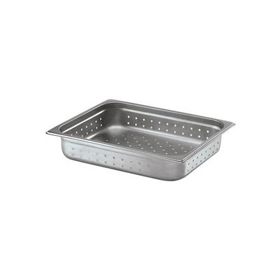 Alegacy 22124P - 7 Qt. Half Size Steam Table Pan Perforated Anti Jam, 22 Ga. - Pkg Qty 6