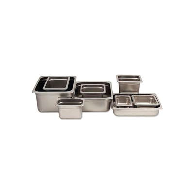 Alegacy 22124STP - 7 Qt. 1/2 Size Steam Table Pan Anti-Jam, 22 Ga. - Pkg Qty 6