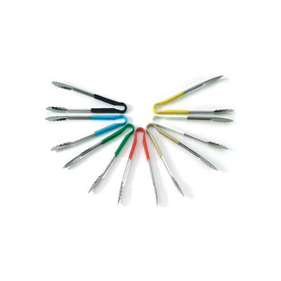 Alegacy 5512BL - Stainless Steel Tong, 12", Blue - Pkg Qty 12
