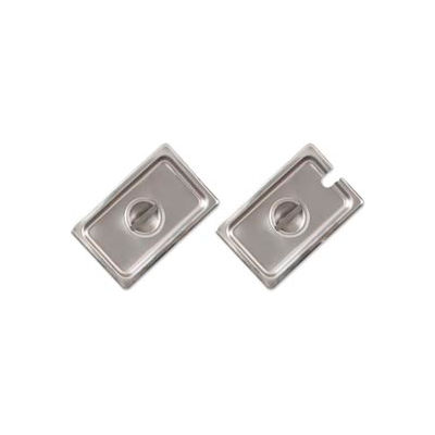 Alegacy CP5132 - 1/3 Size Steam Table Pan Flat Solid Cover, 25 Gauge - Pkg Qty 12