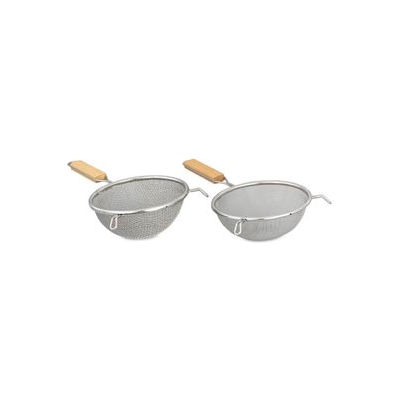 Alegacy S8199 - Stainless Steel Double Mesh Strainer, 10 1/4" Medium - Pkg Qty 12