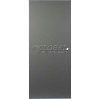 CECO Hollow Steel Security Door 36"W X 80"H, 24"W X 12"H Louver, Cylindrical Prep, Curries Hinge