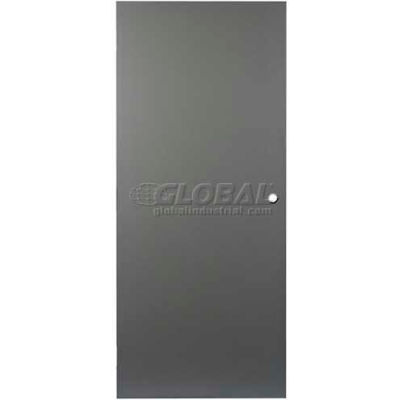 CECO Hollow Steel Security Door 36"W X 80"H, 24"W X 60"H Louver, Mortise Prep, Curries Hinge