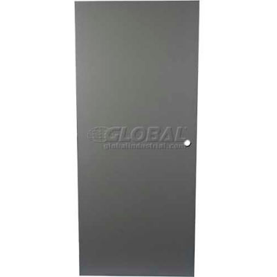 CECO Hollow Steel Security Door, Flush, Cylindrical Prep, CECO Hollow Hinge, 18 Ga, 30"W X 80"H