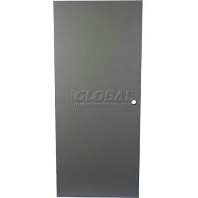 CECO Hollow Steel Security Door, Flush, Cylindrical Prep, SteelCraft Hinge, 16 Ga, 32"W X 84"H