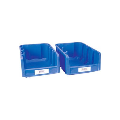 Aigner Bin Buddy BB-13 Adhesive Label Holder (Top/Bottom) 1" x 3" for Bins, Pack of 25
