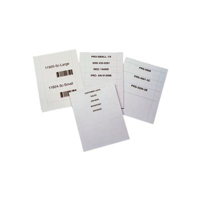 Laser Insert Sheets, Letter - Pref. 3" x 8" (150 pcs/pkg)