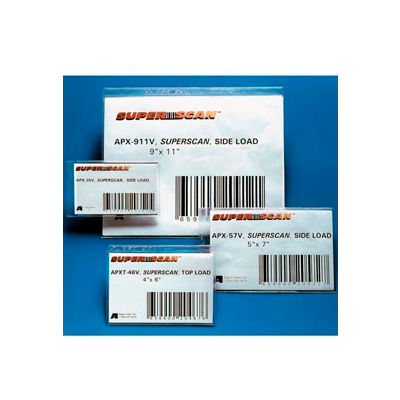 Label Holders, 2" x 3-1/2", Clear, Full Magnetic (50 pcs/pkg)