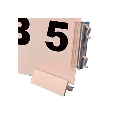 Slip N Stik, Warehouse Aisle Sign Kit, 8-1/2" x 11" Self Adhesive, Yellow (10 pcs/pkg)