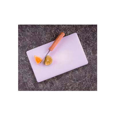 American Metalcraft BB6105 - Bar Board, 6" x 10", White Pressed Plastic With Non-Slip Ridges