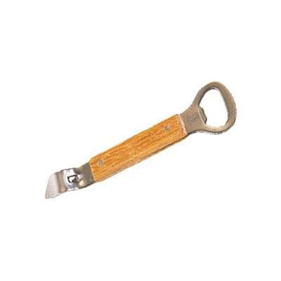 American Metalcraft BBC39 - Deluxe Bottle/Can Opener, Stainless W/Hardwood Handle