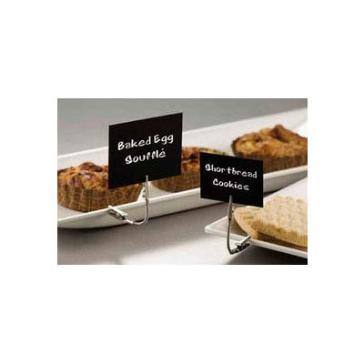 American Metalcraft CLIPIT2 - Sign Clip, Alligator Style Ends, Double Sided, Flexible