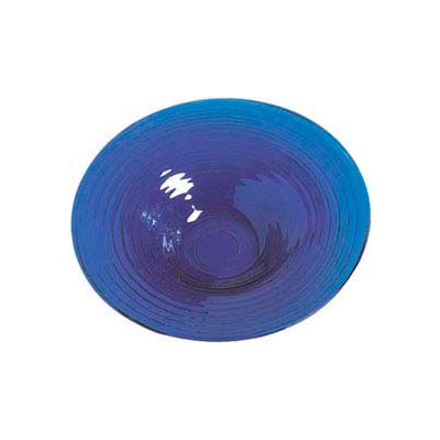 American Metalcraft GBB20 - Bowl, 18-1/2" Dia. x 3-1/2"D, Blue Glass