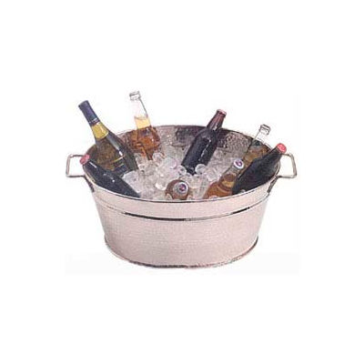 American Metalcraft HMDOB19149 - Party Tub, 13-1/2 x 19-1/2 x 9 Dia., Hammered