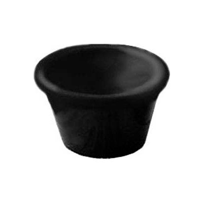 American Metalcraft MRS150BL - Ramekin, 1-1/2 Oz. Cap, Smooth Sided, Black