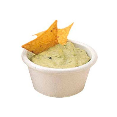American Metalcraft MRS150W - Ramekin, 1-1/2 Oz. Cap, Smooth Sided, White