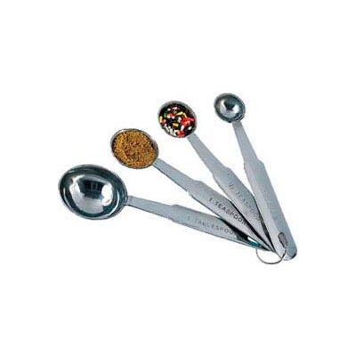 American Metalcraft MSSR74 - Measuring Spoons, 1 Tbl., 1 Tsp., 1/2 Tsp., 1/4 Tsp.
