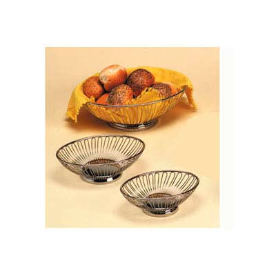 American Metalcraft OBS58 - Basket, Oval, 8-1/4 x 5-1/8
