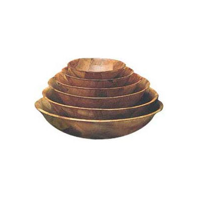 American Metalcraft RWW6 - Salad/Pasta Bowl, 6" Dia., Keyaki Wood