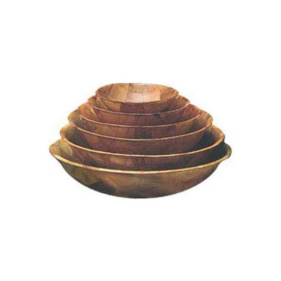 American Metalcraft RWW8 - Salad/Pasta Bowl, 8" Dia., Keyaki Wood
