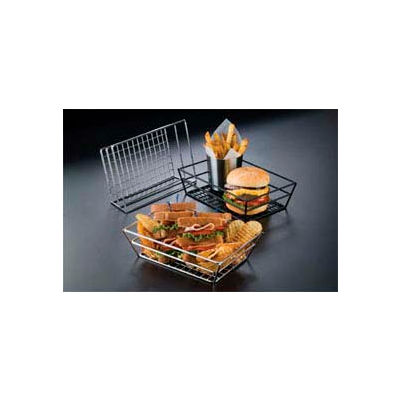 American Metalcraft SSRT962 - Basket, 9" x 6" x 2-1/2", Rectangle, Grid Bottom