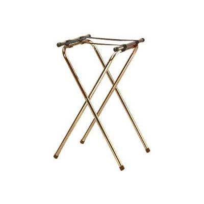 Brown 19" W x 15" D x 31" H Tray Stand Deluxe 
