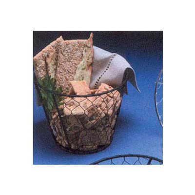 American Metalcraft WIR2 - Basket, 7"L x 5-1/2"H, Black, Wire