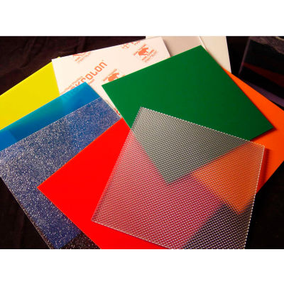 AIN Plastics Polycarbonate Sheet, 48"W. x 96"L .375" Thick, Clear