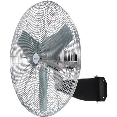 Airmaster Fan I-24-OIW 24 Inch Wall Fan 1/3 HP 5500 CFM , Oscillating ...