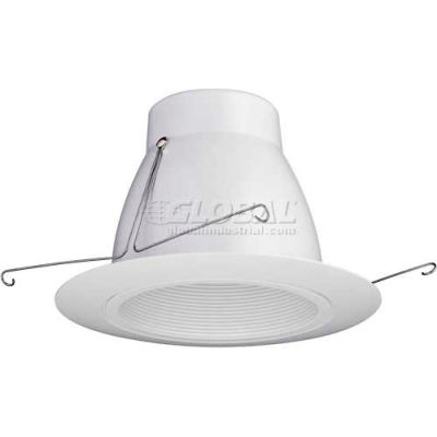 Lithonia 6" Full Reflector Trim w/Premium Baffle Wide Flng Torsion Springs Wht - Pkg Qty 12