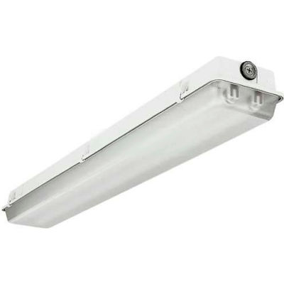 Lithonia DMW 2 32 MV GEB10IS T8 Enclosed And Gasketed Industrial 2 Lamp 32w Instant Start Ballast