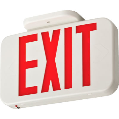 Acuity Switchable Red/Green LED Exit Sign